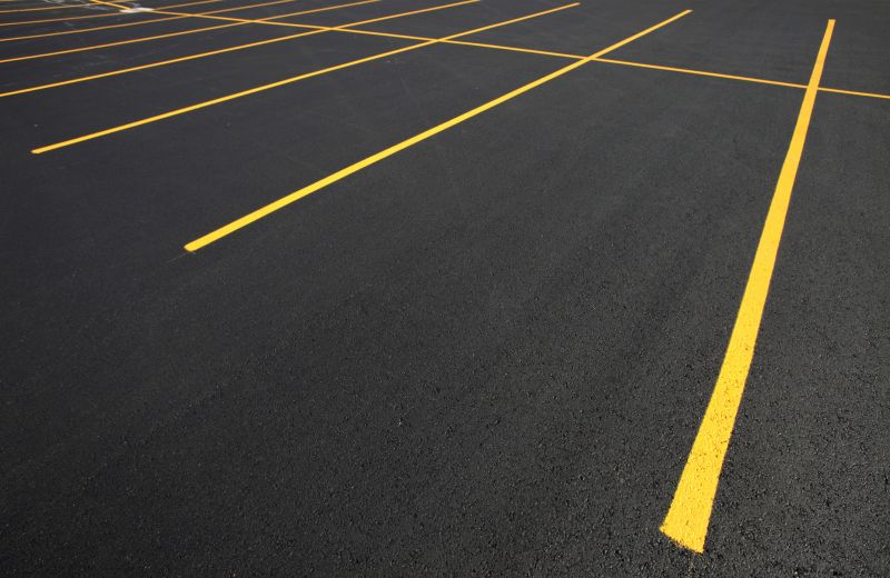 Parking Lot Line Marking