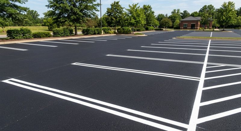 Asphalt Striping in Gwinnett County, GA