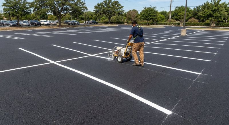 Asphalt Striping in Temecula, CA