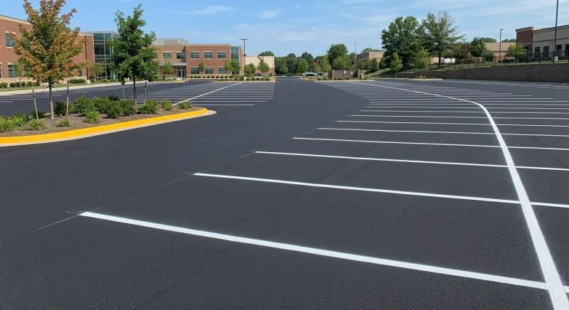 Commercial Asphalt Painting in Los Angeles, CA