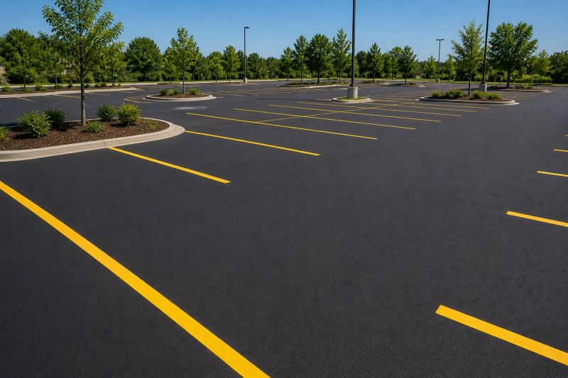 Commercial Asphalt Painting in Los Angeles, CA