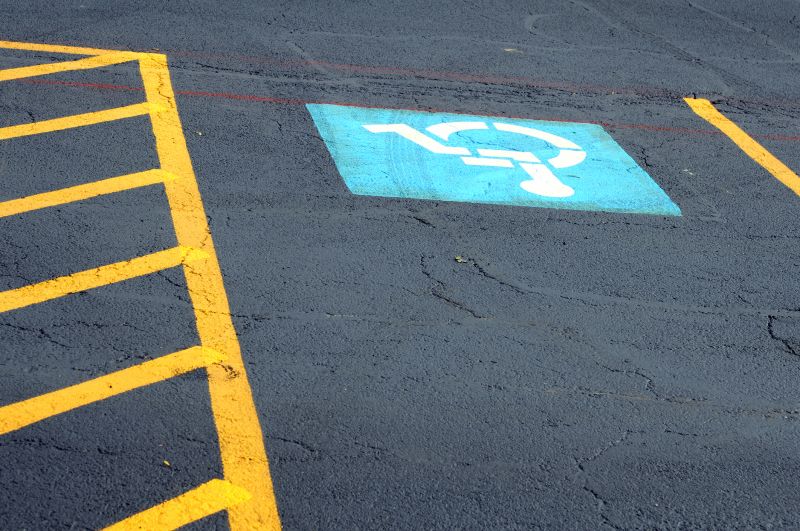 Disability Parking Marking in Hilton Head Island, SC