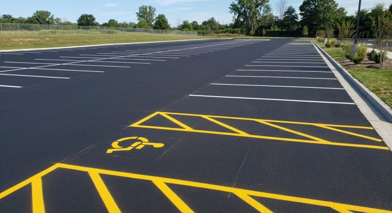 Disability Parking Marking in Katy, TX