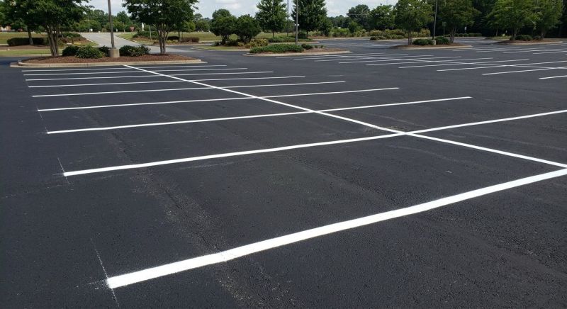 Parking Garage Striping in Savannah, GA