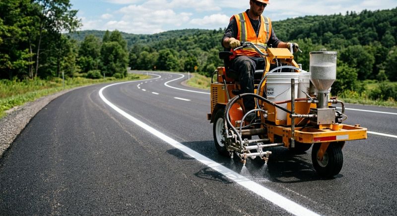 Pavement Striping Service in Acworth, GA